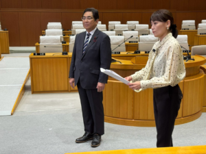 📺テレビ埼玉「ようこそさいたま市議会へ」インタビュー収録📺の様子1
